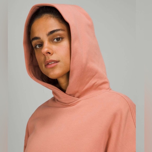 Lululemon Relaxed Cropped Hoodie in Pink Savannah W3EWJS - Picture 8 of 11